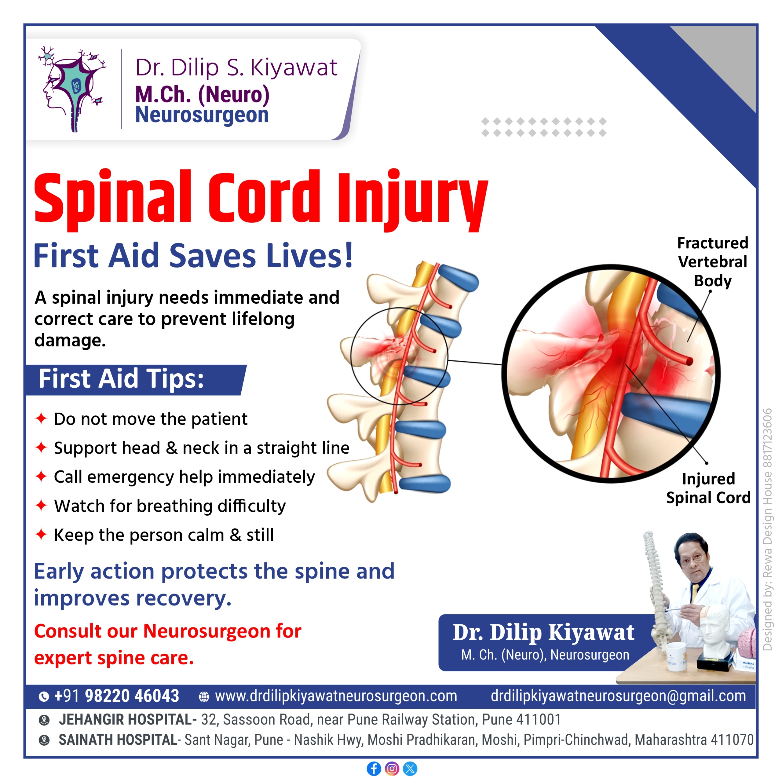 spinal cord injury symptoms and emergency care