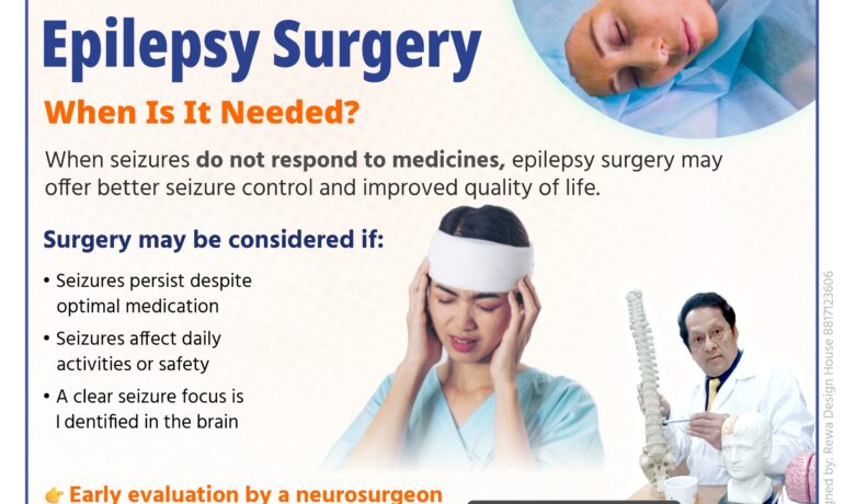 Epilepsy surgery treatment by Dr. Dilip S. Kiyawat, M.Ch. Neuro Neurosurgeon in Pune for drug-resistant seizures