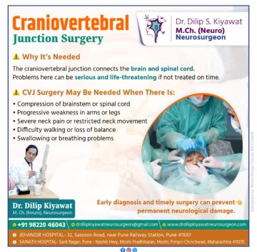 Craniovertebral junction surgery in Pune by Dr Dilip Kiyawat